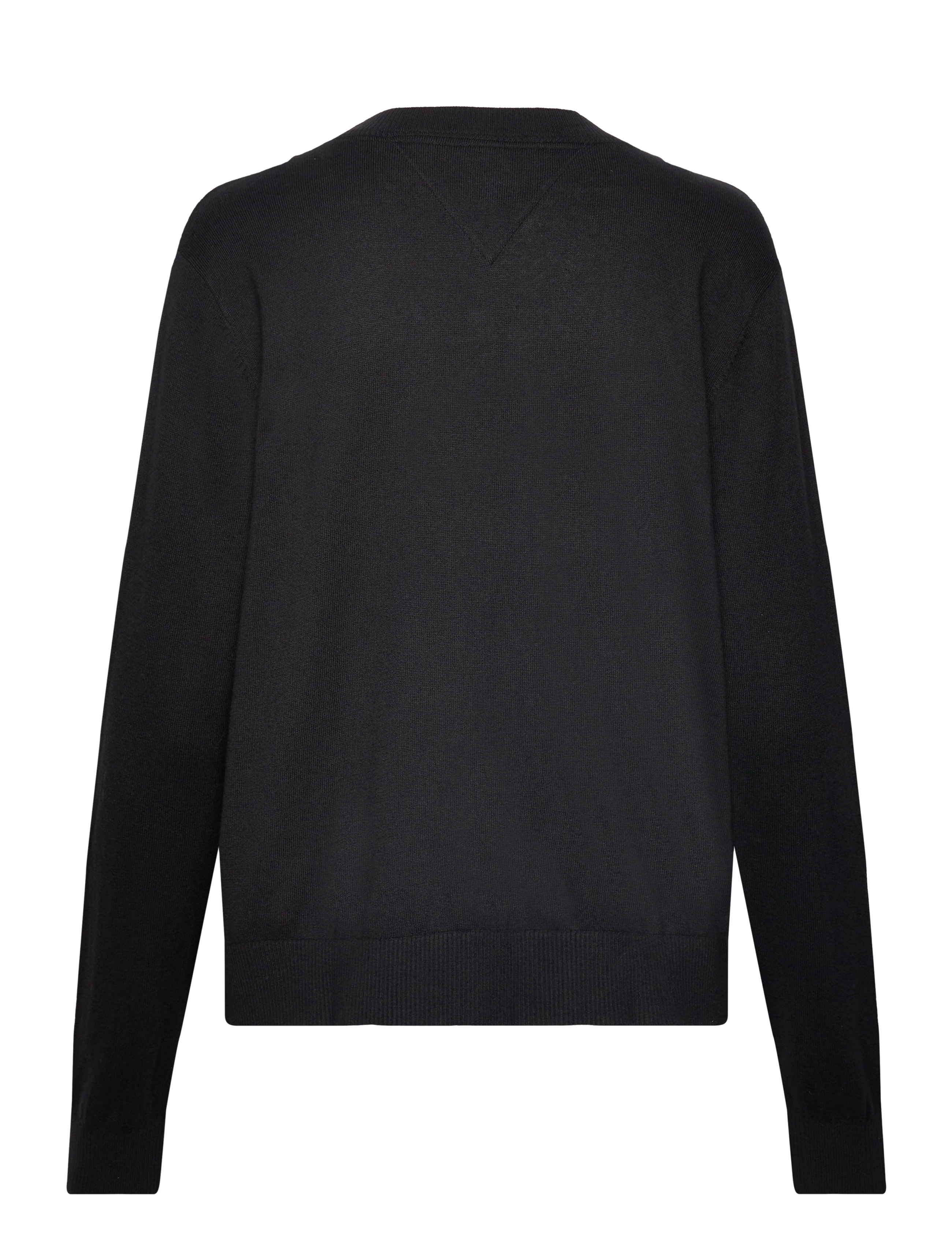 Tommy Jeans - TJW ESSENTIAL VNECK SWEATER EXT - black - 1