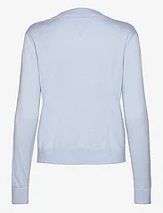 Tommy Jeans - TJW ESSENTIAL VNECK SWEATER EXT - swetry - breezy blue - 1