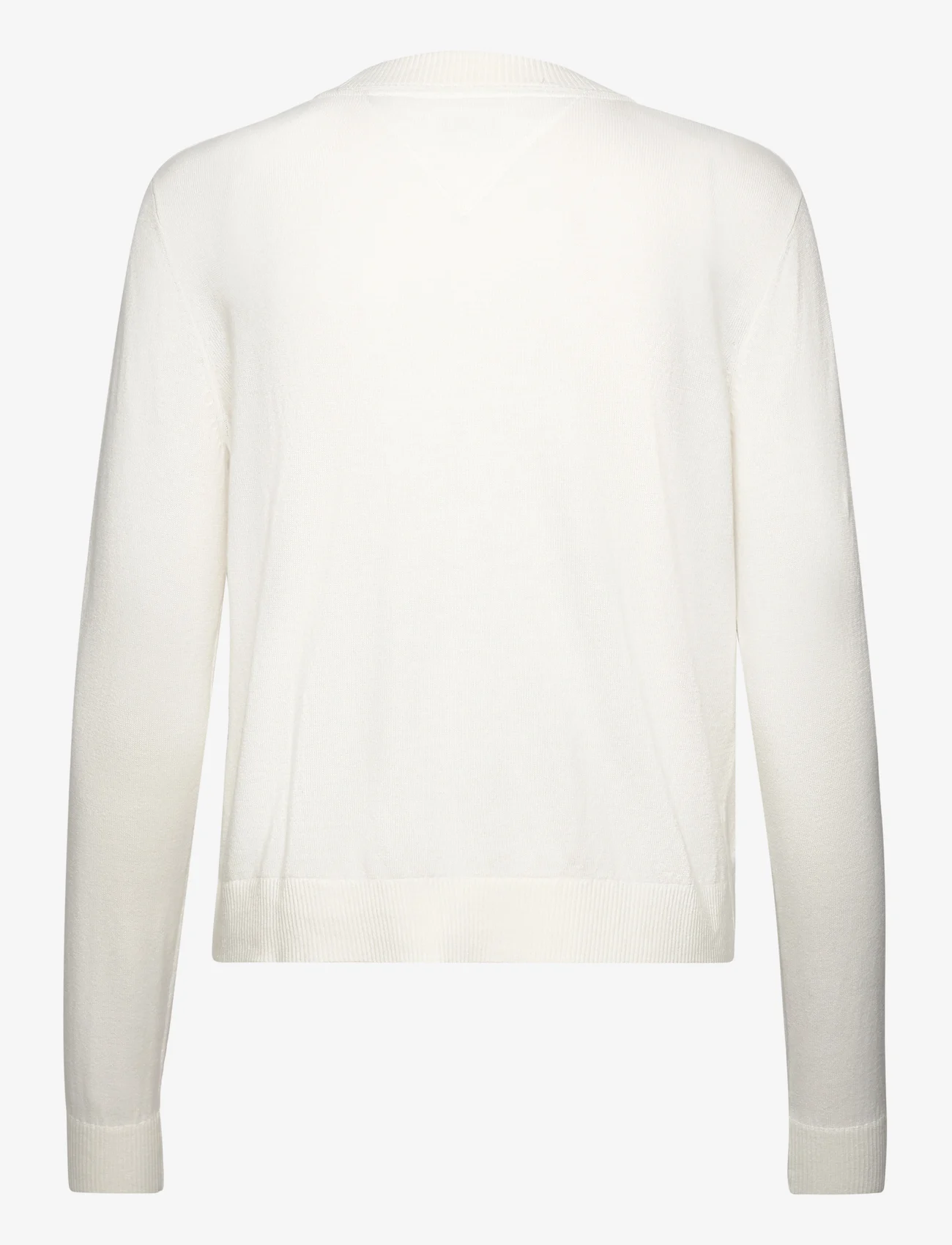 Tommy Jeans - TJW ESSENTIAL CREW NECK SWEATER - sweaters - ancient white - 1