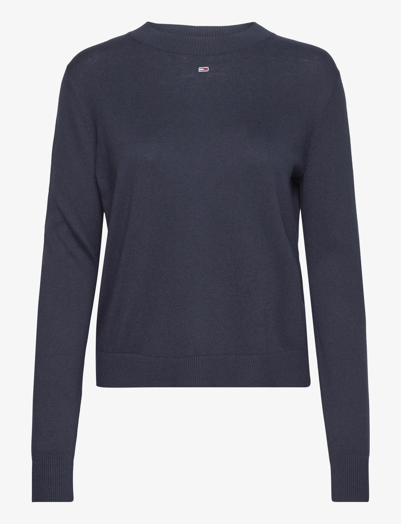 Tommy Jeans - TJW ESSENTIAL CREW NECK SWEATER - džemperi - dark night navy - 0