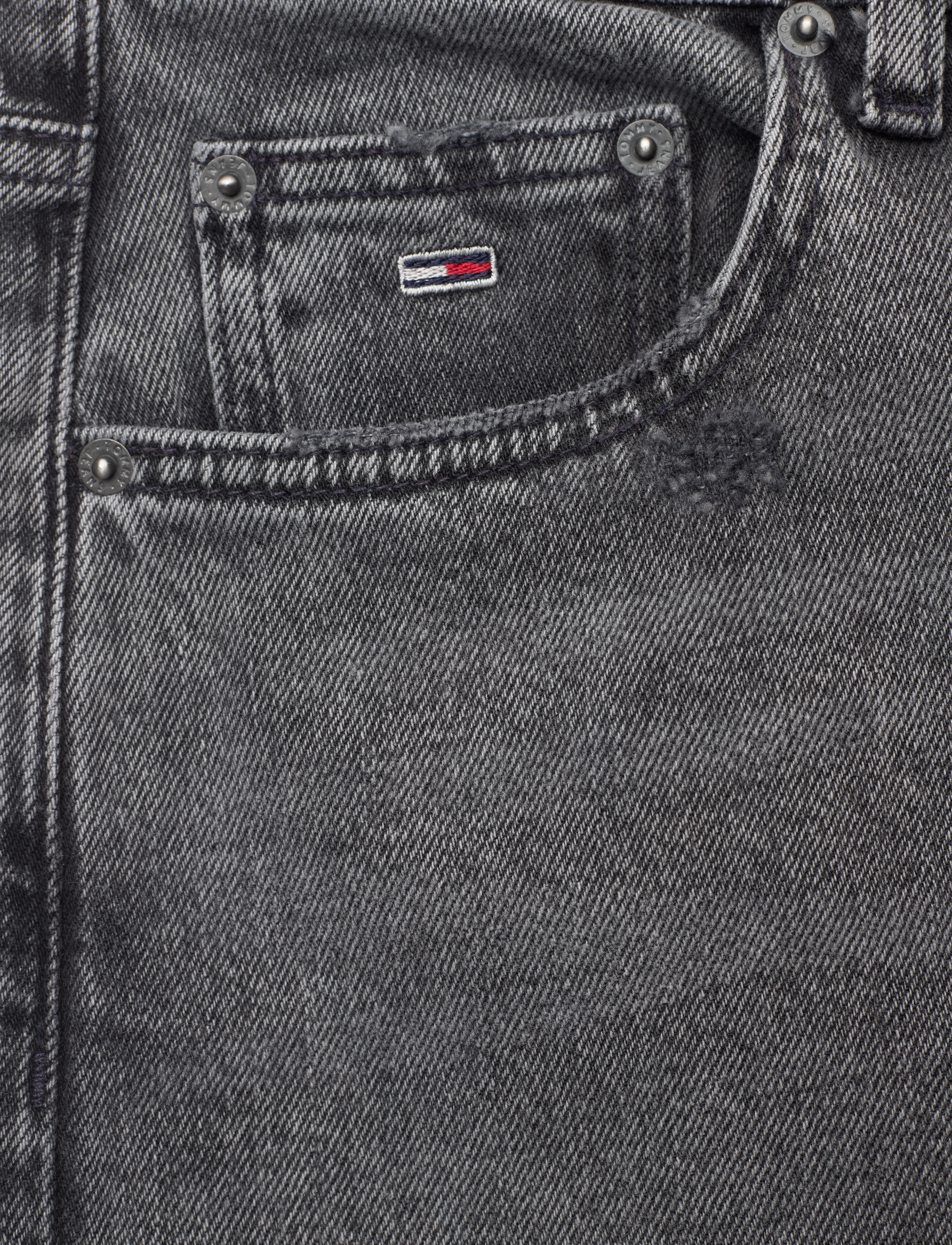 Tommy Jeans - MOM JEAN UH TPR AH6170 - denim black - 2
