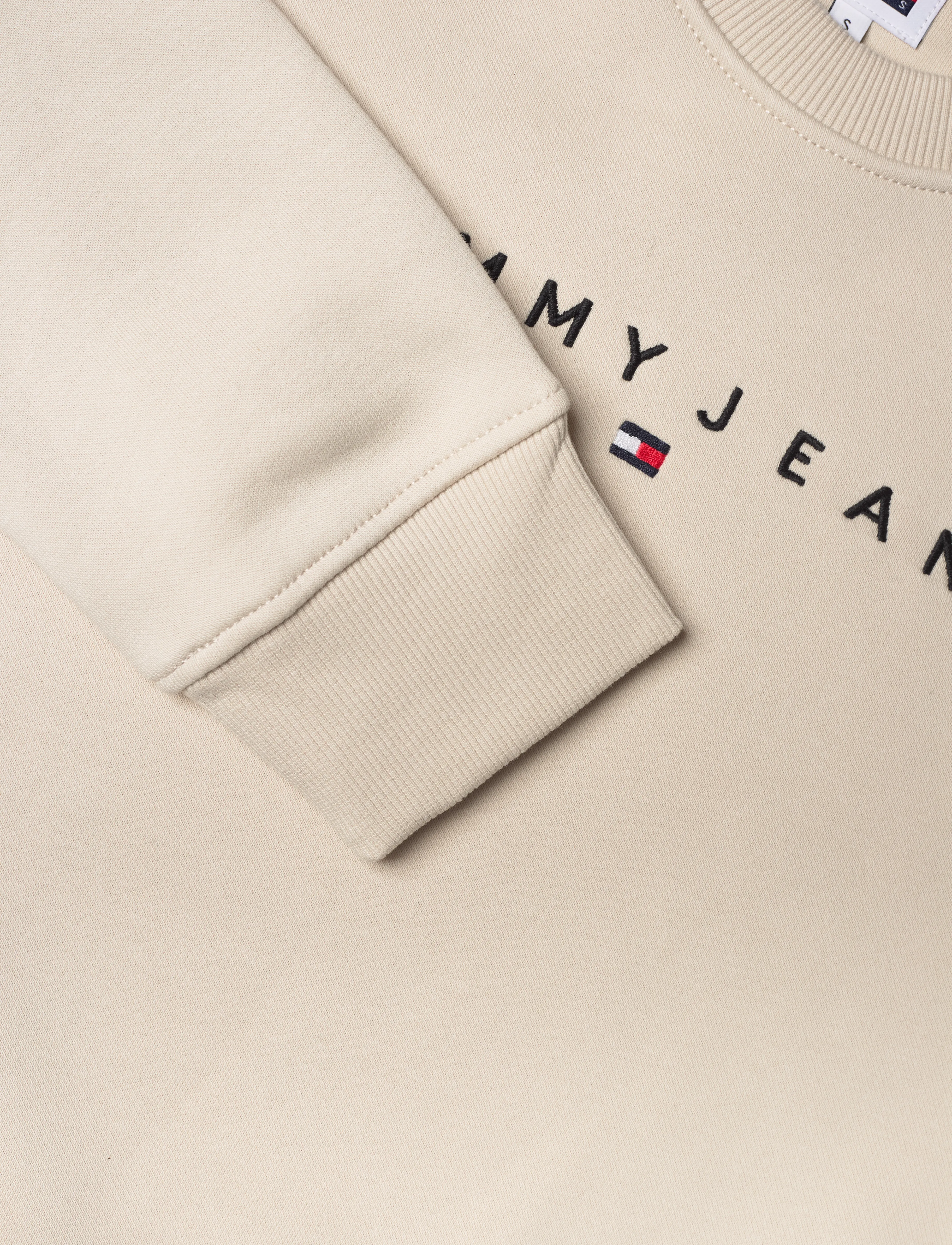 Tommy Jeans - TJW REG LINEAR CREW EXT - newsprint - 2
