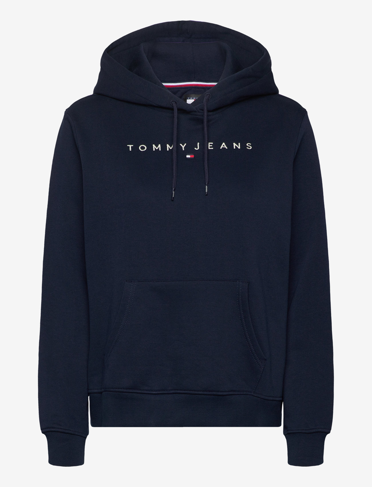 Tommy Jeans - TJW REG LINEAR HOODIE - dark night navy - 0