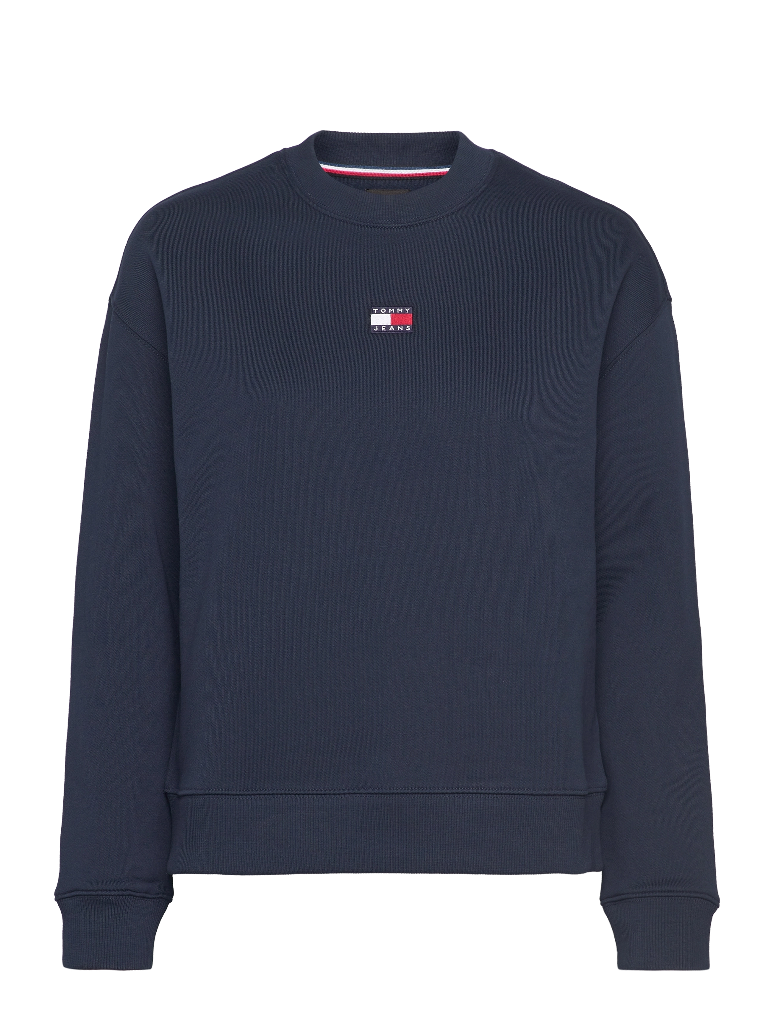 Tommy Jeans TJW BXY BADGE CREW EXT - Sweatshirts - DARK NIGHT NAVY / blue