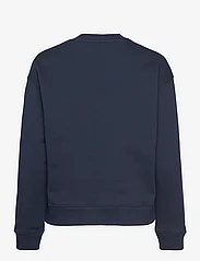 Tommy Jeans - TJW BXY BADGE CREW EXT - sweatshirts & huvtröjor - dark night navy - 1