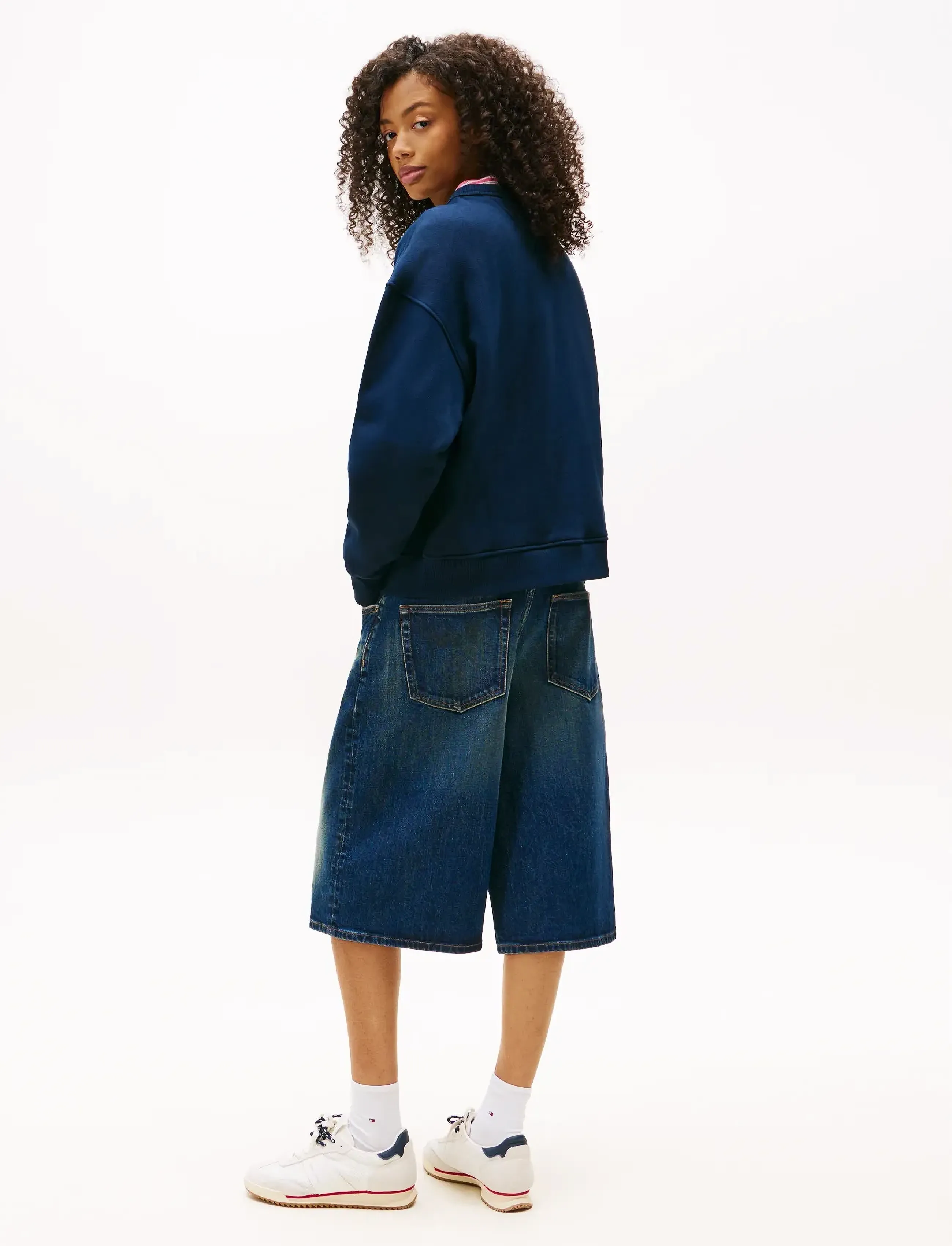 Bomulls Sweatshirt för Kvinnor 6