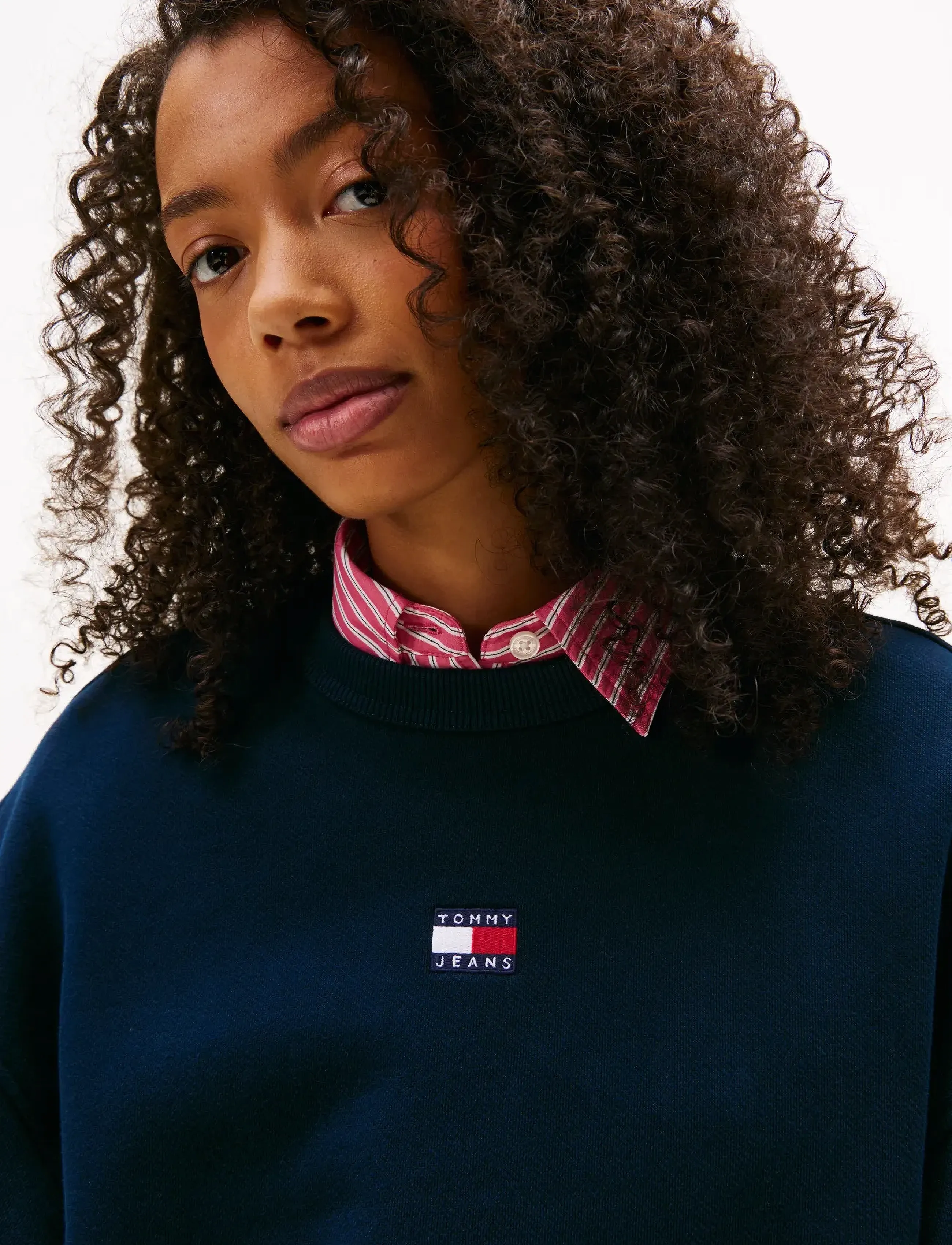Bomulls Sweatshirt för Kvinnor 8
