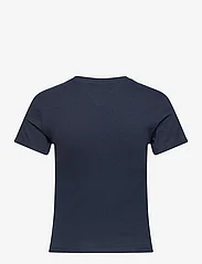 Tommy Jeans - TJW SLIM LINEAR TEE SS EXT - lowest prices - dark night navy - 1