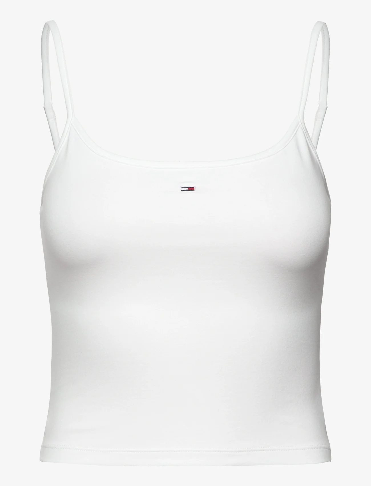Tommy Jeans - TJW CRP ESSENTIAL STRAP TOP - Ärmellose tops - white - 0