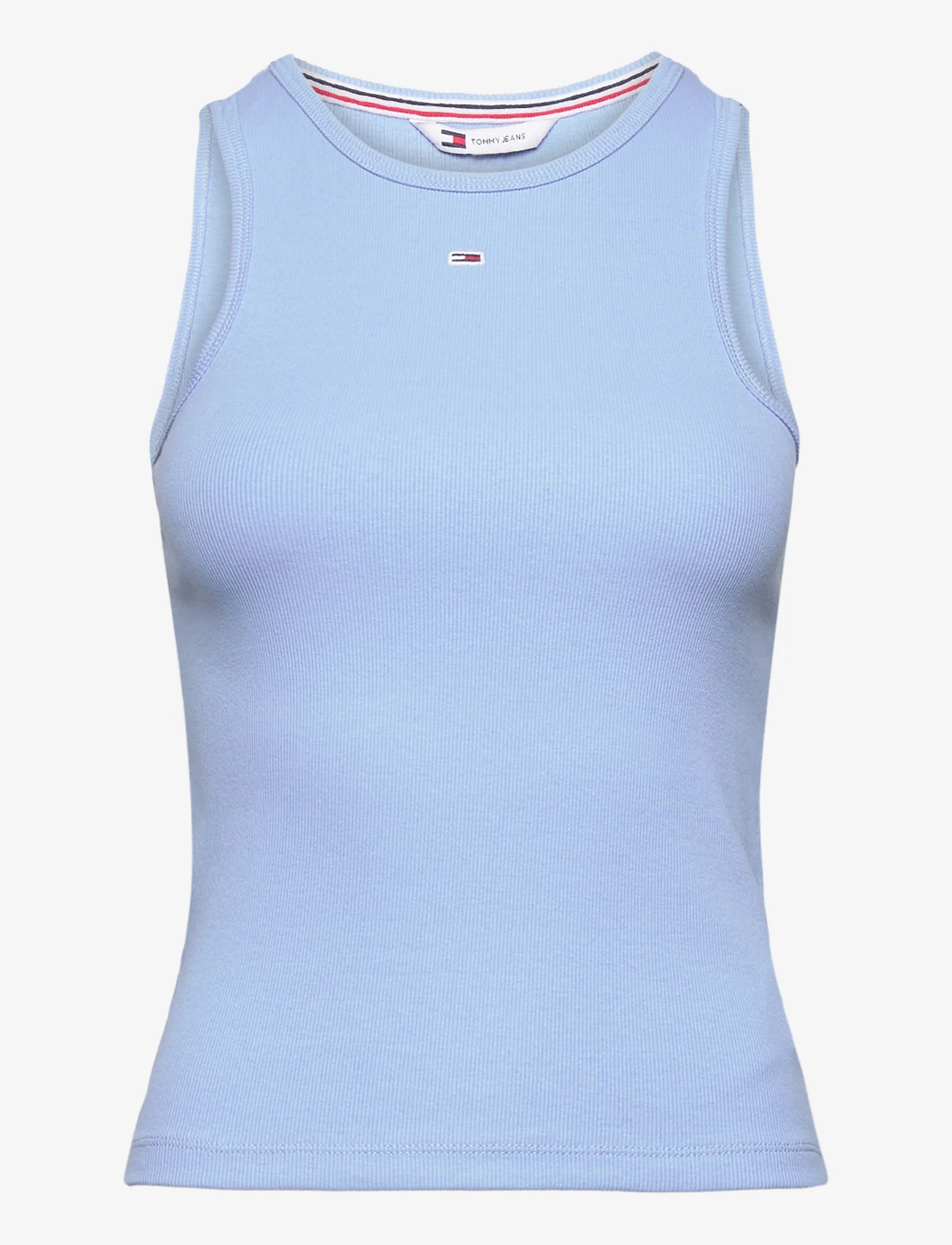 Tommy Jeans - TJW ESSENTIAL RIB TANK - lowest prices - moderate blue - 0