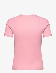 Tommy Jeans - TJW SLIM ESSENTIAL RIB SS - t-shirts - ballet pink - 1