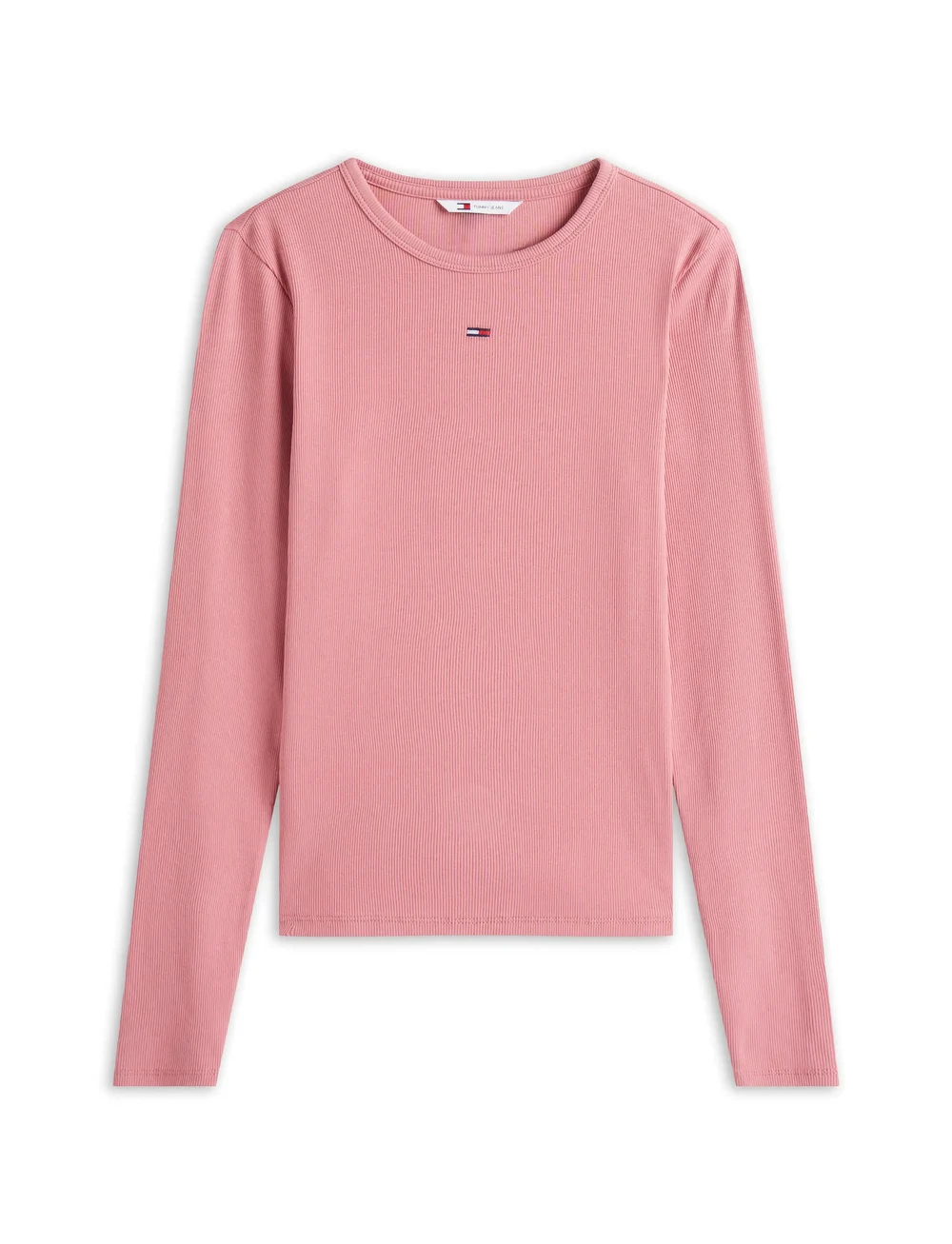 Tommy Jeans - TJW SLIM ESSENTIAL RIB LS - pikkade varrukatega alussärgid - tahiti berry - 5