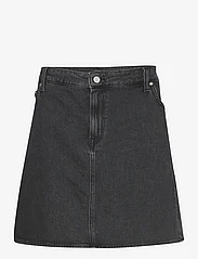 Tommy Jeans - CRV MOM UH SKIRT CG4181 - jeansowe spódnice - denim black - 0