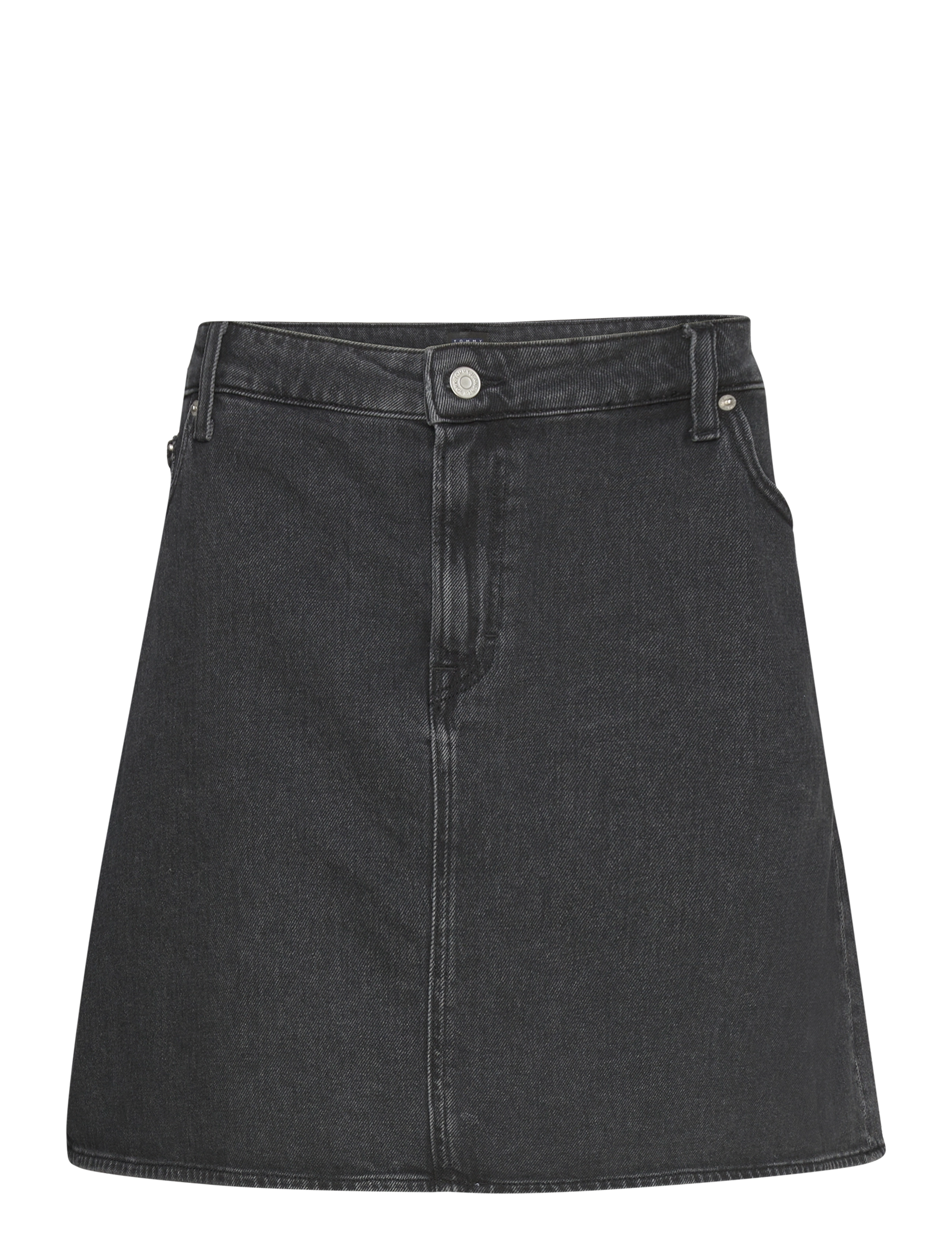 Tommy Jeans CRV MOM UH SKIRT CG4181 - Röcke - DENIM BLACK / black
