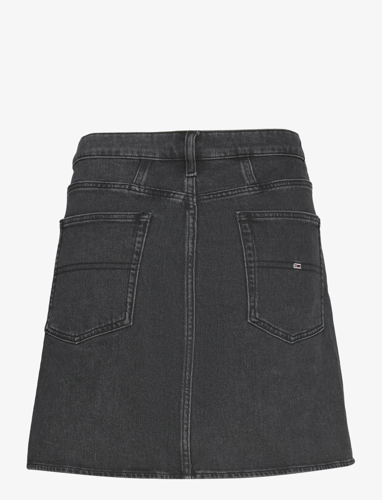 Tommy Jeans - CRV MOM UH SKIRT CG4181 - jeansowe spódnice - denim black - 1