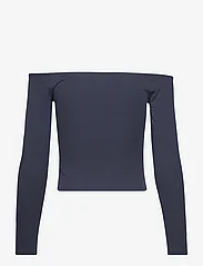 Tommy Jeans - TJW OFF SHOULDER TOP LS - lowest prices - dark night navy - 1