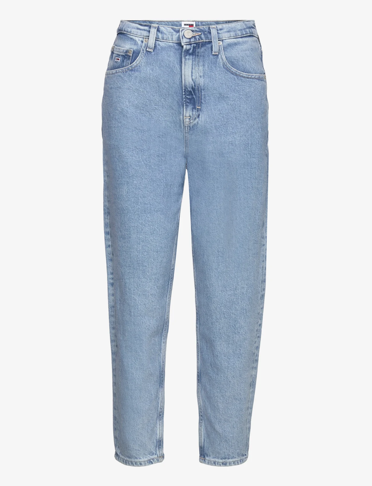 Tommy Jeans - MOM JEAN UH TPR BH4116 - mom stila džinsa bikses - denim light - 0