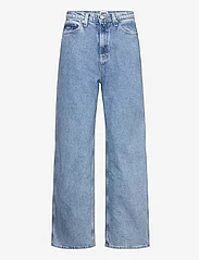 Tommy Jeans - CLAIRE HGH WD BH4116 - hosen mit weitem bein - denim light - 0