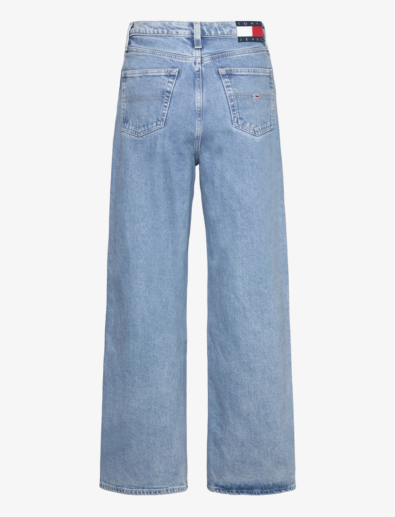 Tommy Jeans - CLAIRE HGH WD BH4116 - spodnie szerokie - denim light - 1