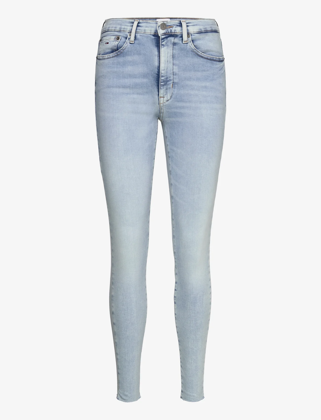 Tommy Jeans - SYLVIA HGH SSKN BH1215 - džinsa bikses ar šaurām starām - denim light - 0