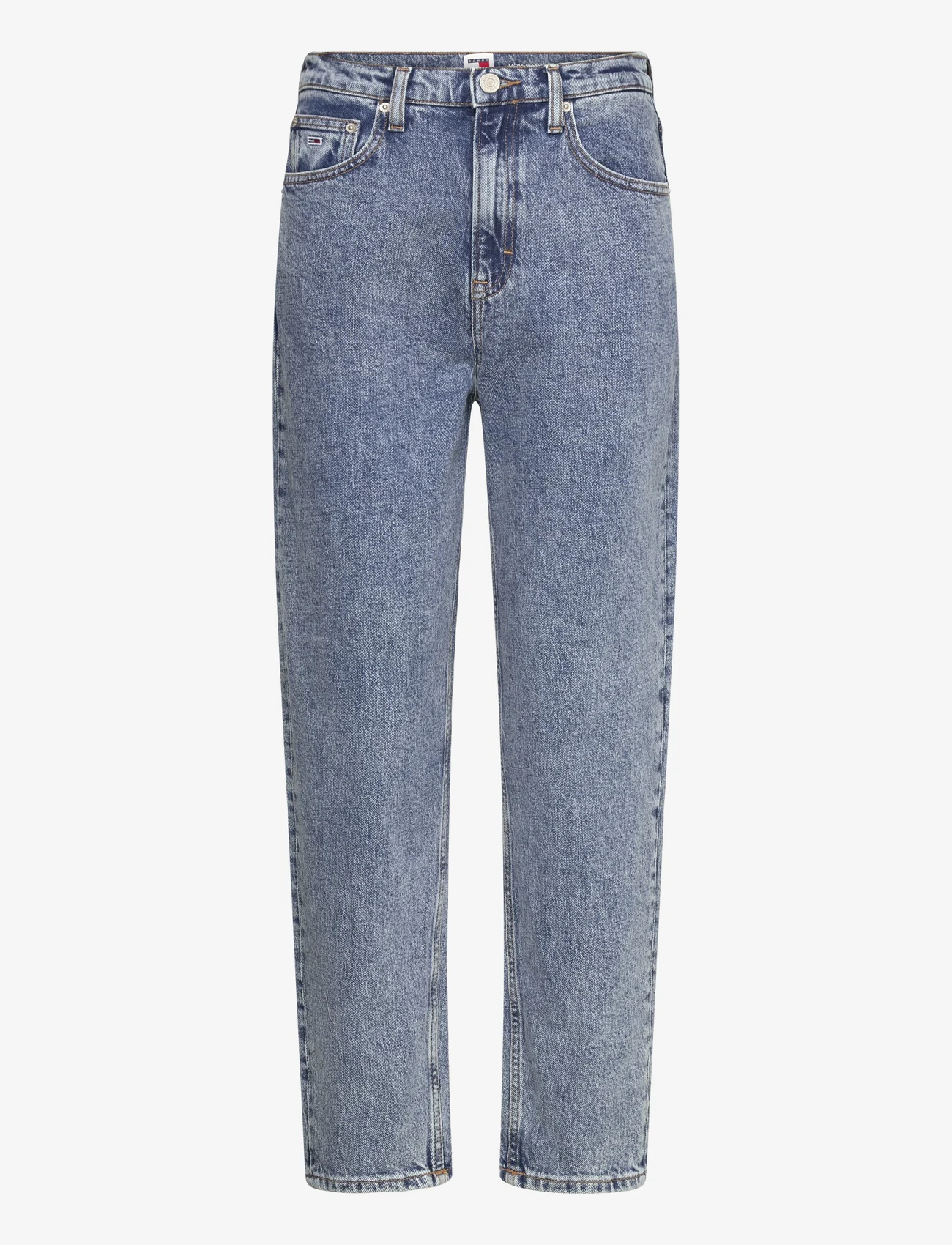Tommy Jeans - MOM JEAN UH TPR CG4136 - mom stila džinsa bikses - denim medium - 0