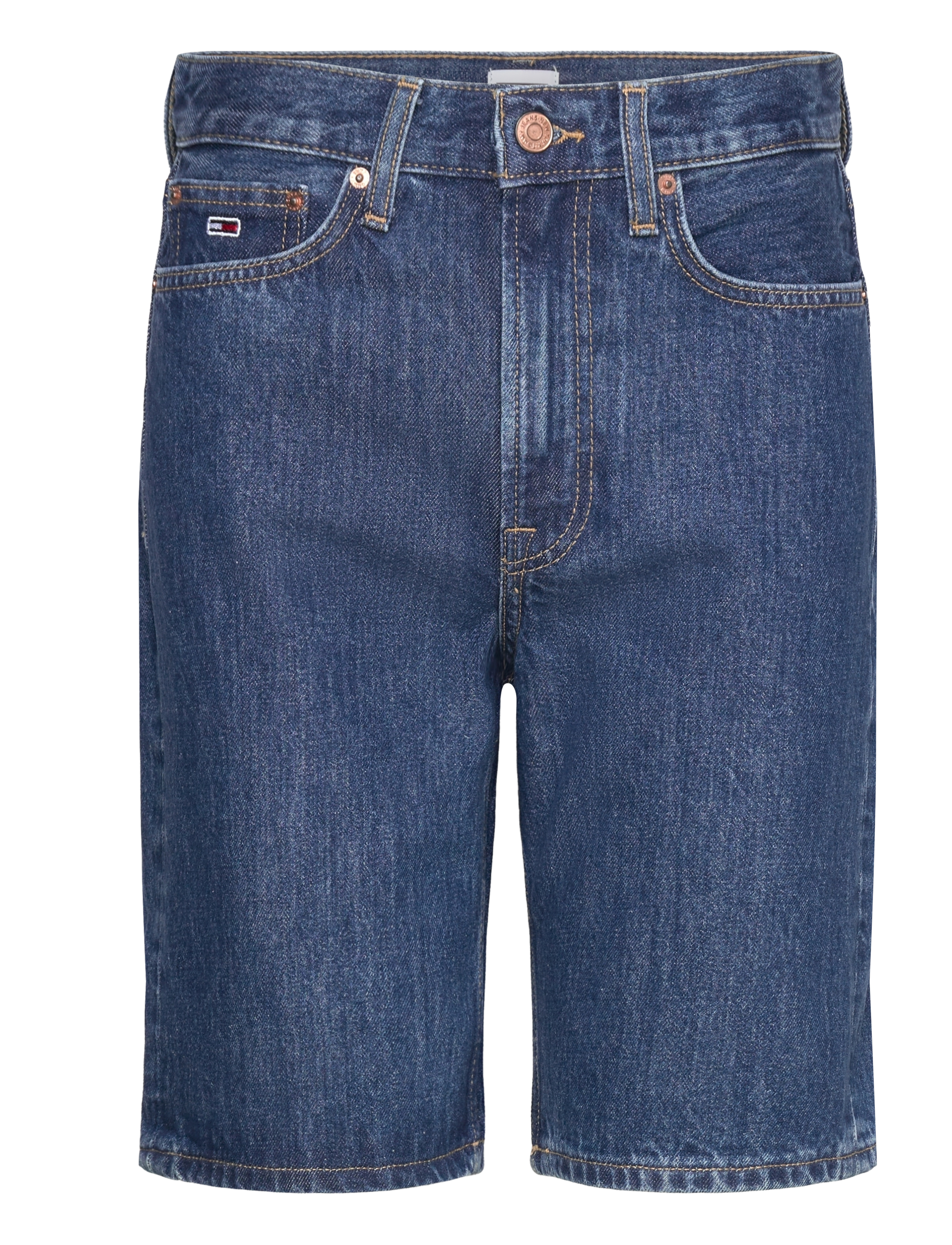 Tommy Jeans HARPER HGH BERUDA BH0056 - Denimshorts - DENIM MEDIUM / blue