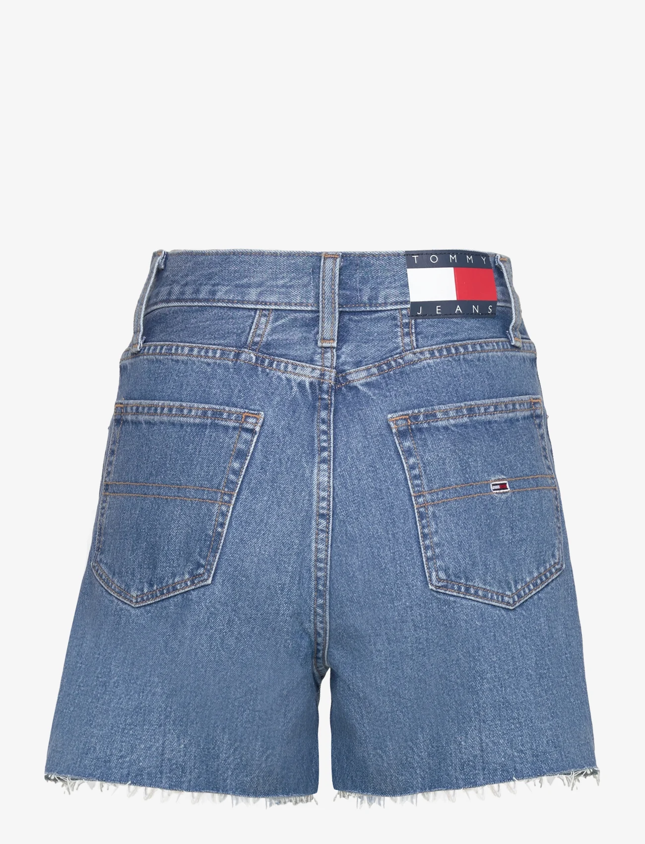 Tommy Jeans - MOM UH SHORT BH0034 - denimshorts - denim medium - 1