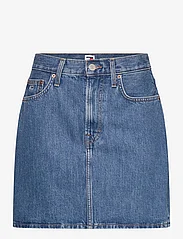 Tommy Jeans - MOM UH SKIRT BH0034 - korte nederdele - denim medium - 0