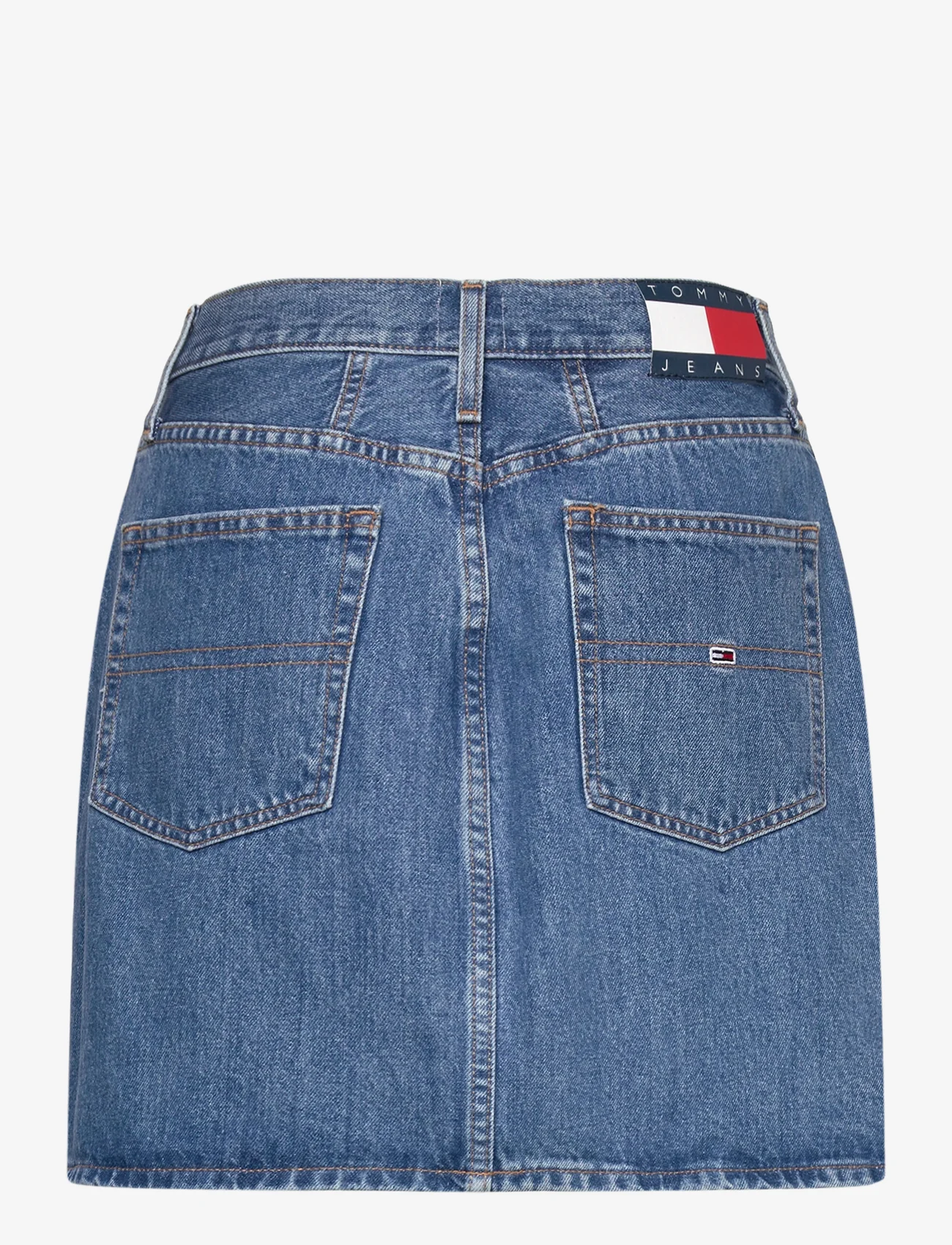 Tommy Jeans - MOM UH SKIRT BH0034 - kurze röcke - denim medium - 1