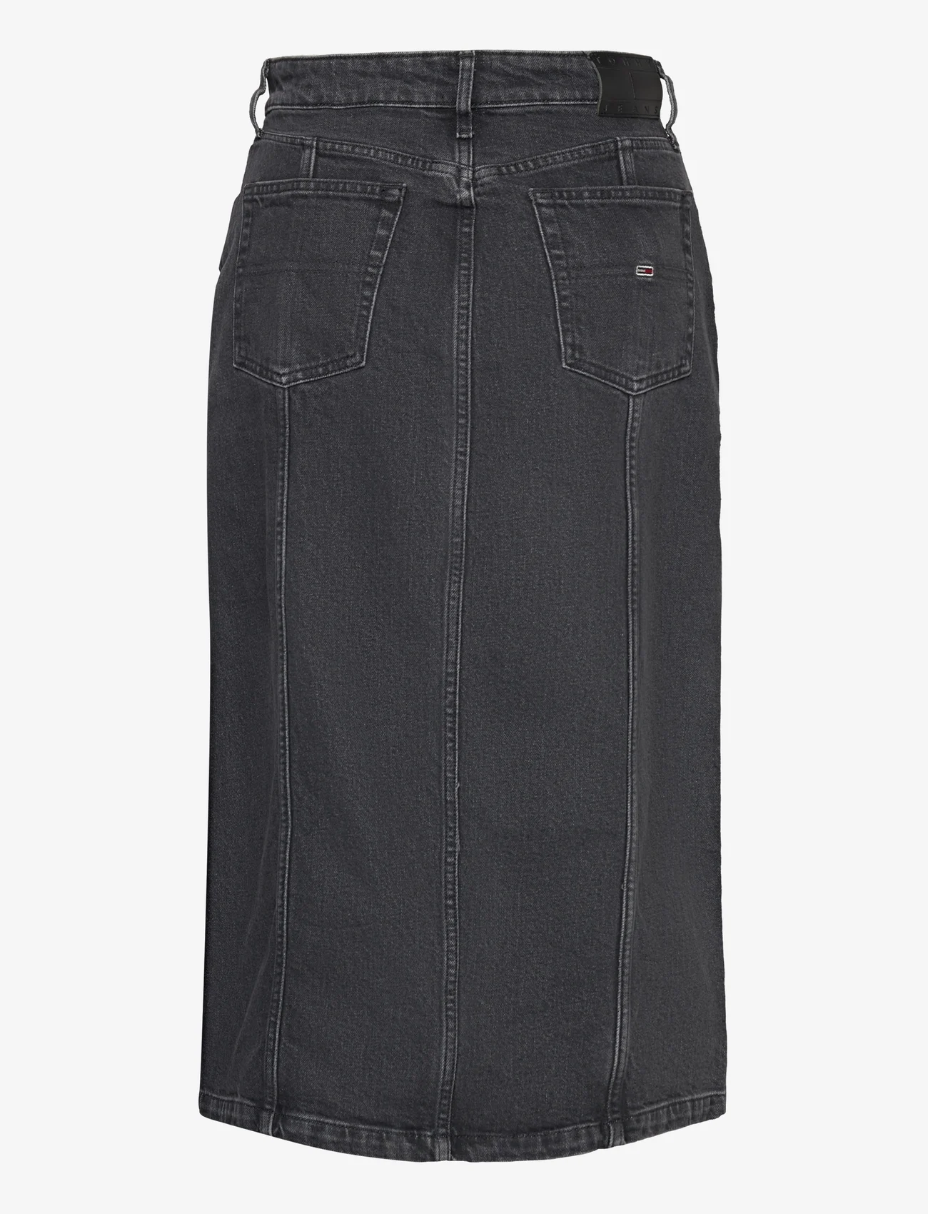 Tommy Jeans - CLAIRE HGH MIDI SKIRT AH7185 - midi skirts - denim black - 1