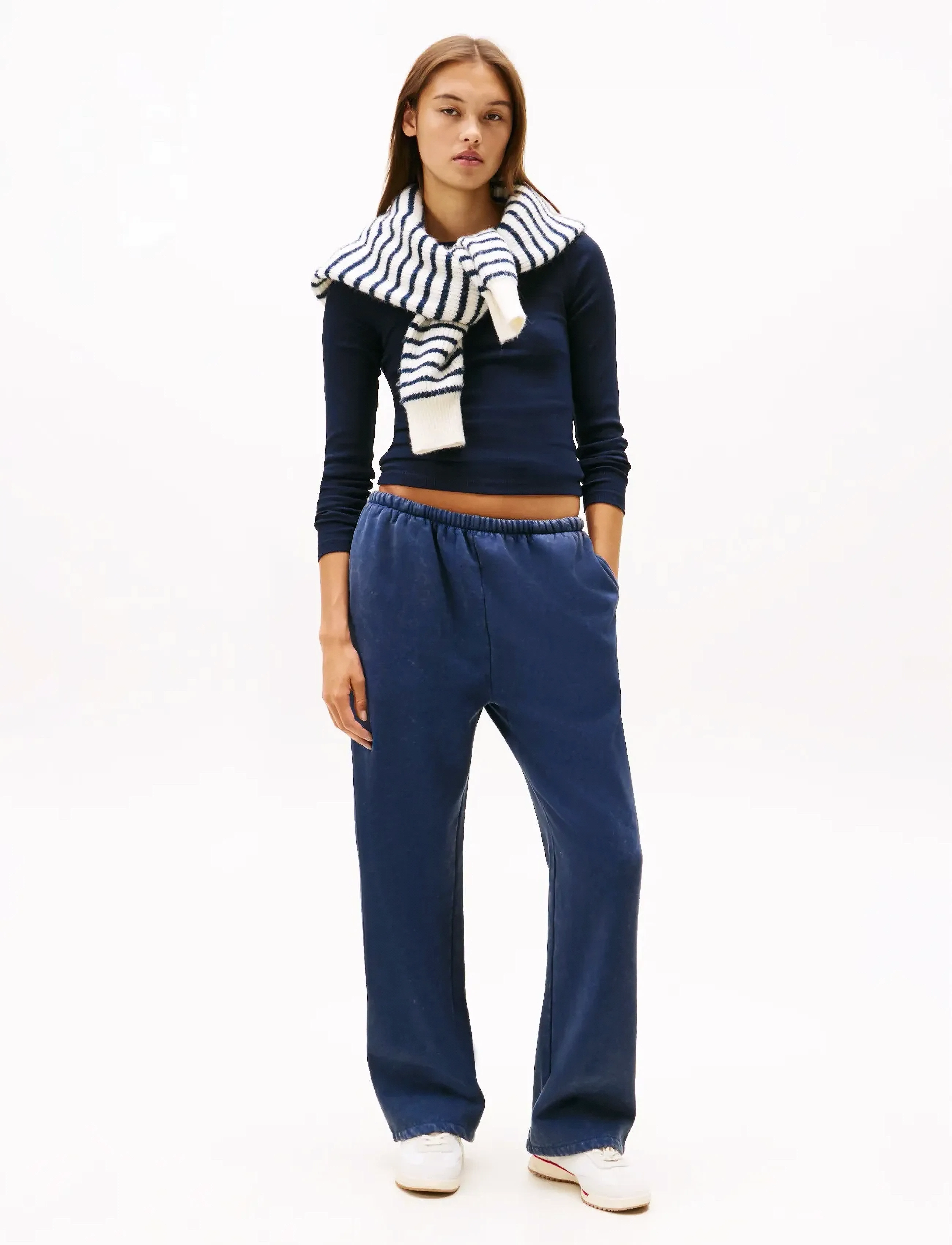 Tommy Jeans TJW 2PACK SLIM ESSENTIAL RIB LS - Tommy Jeans - BLACK   DARK BLUE / navy