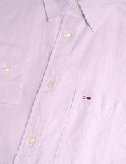 Tommy Jeans - TJW SOLID LINEN BLEND SHIRT - linen shirts - lavender flower - 2