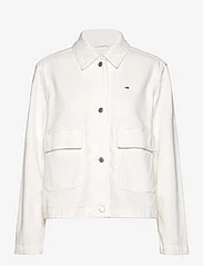 Tommy Jeans - TJW GMD COTTON JACKET - kevättakit - ancient white - 0