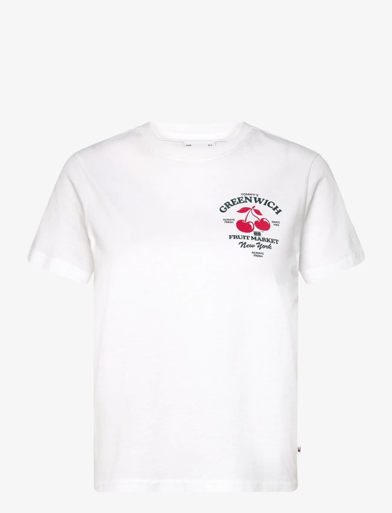 Tommy Jeans - TJW REG NOVELTY 2 TEE - t-shirts - white - 0
