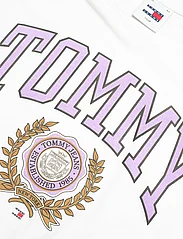 Tommy Jeans - TJW RLX VARSITY SPORT 3 TEE EXT - t-shirts - white - 2