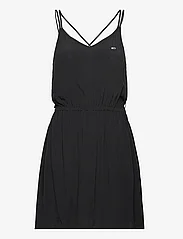 Tommy Jeans - TJW ESSENTIAL STRAPPY DRESS - sukienki na ramiączkach - black - 0