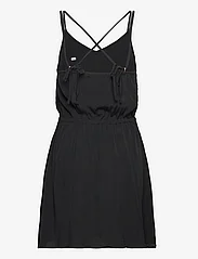 Tommy Jeans - TJW ESSENTIAL STRAPPY DRESS - sukienki na ramiączkach - black - 1