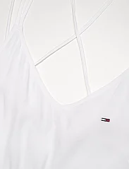 Tommy Jeans - TJW ESSENTIAL STRAPPY DRESS - slipklänningar - white - 2