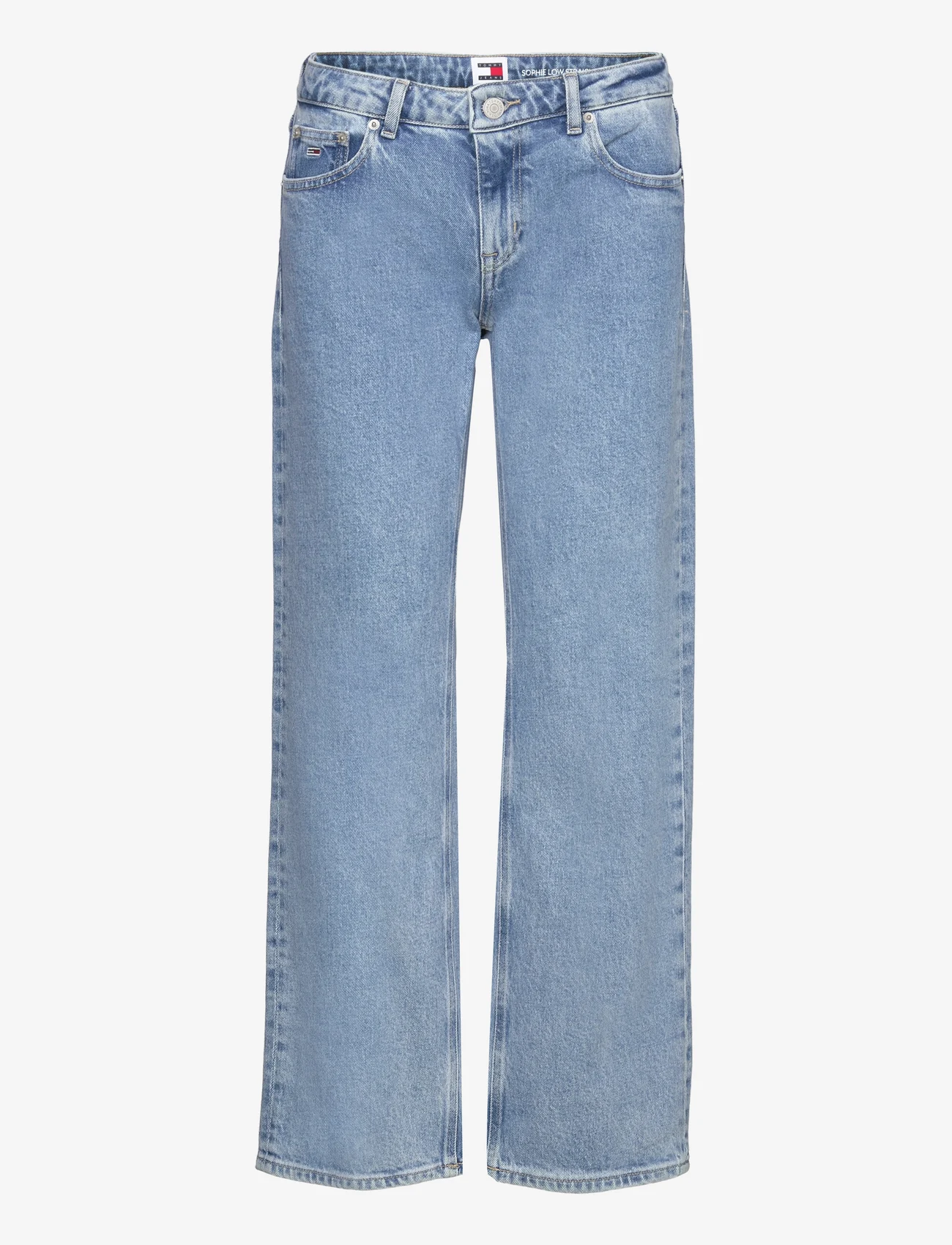 Tommy Jeans - SOPHIE LW STR BH4116 - džinsa bikses ar taisnām starām - denim light - 0