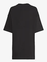 Tommy Jeans - TJW BADGE TEE DRESS - t-shirtklänningar - black - 1