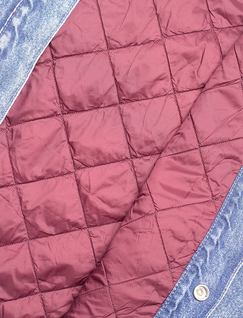 Tommy Jeans Patchwork Jeansjacke Damen Tommy Jeans Quilted Revrsbe