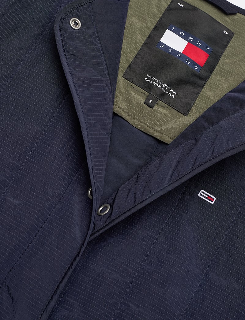 Tommy Jeans - TJW VERTICAL QUILT LINER EXT - tepitud jakid - black - 2