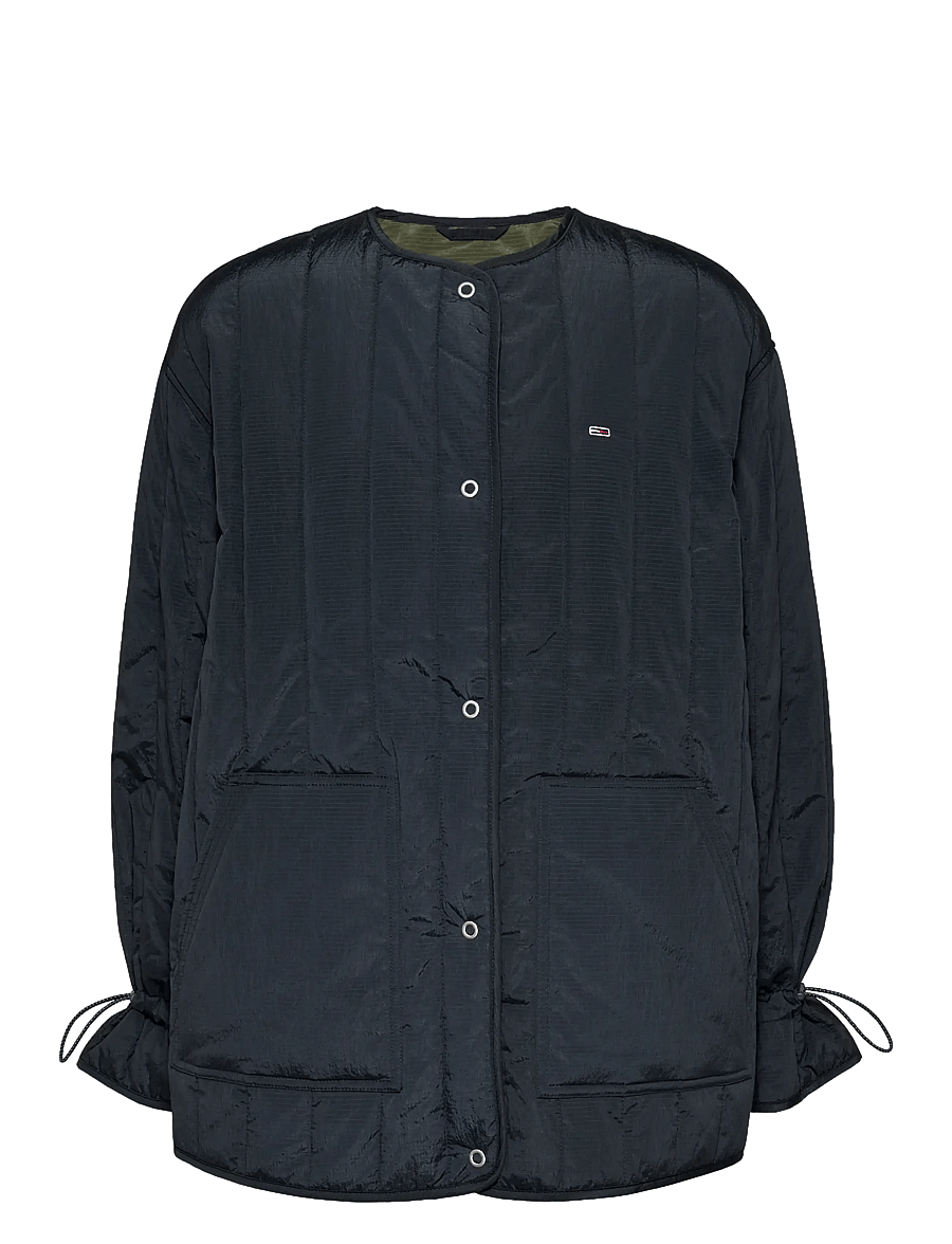 Tommy Jeans - TJW VERTICAL QUILT LINER EXT - quiltade jackor - dark night navy - 1