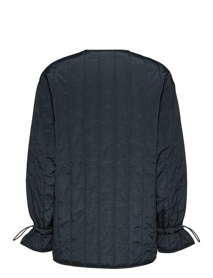 Tommy Jeans - TJW VERTICAL QUILT LINER EXT - quiltade jackor - dark night navy - 2