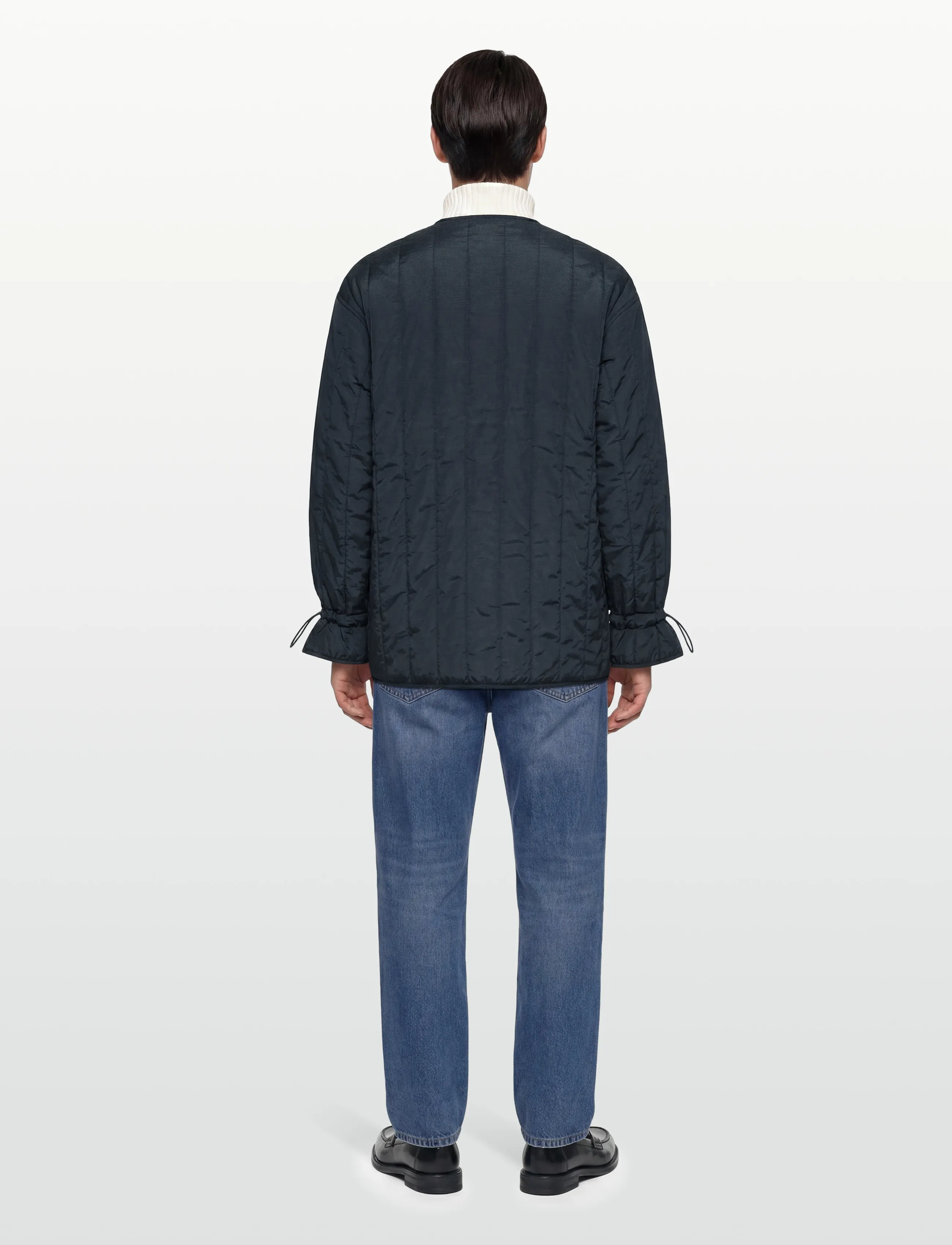 Tommy Jeans - TJW VERTICAL QUILT LINER EXT - forårsjakker - dark night navy - 5
