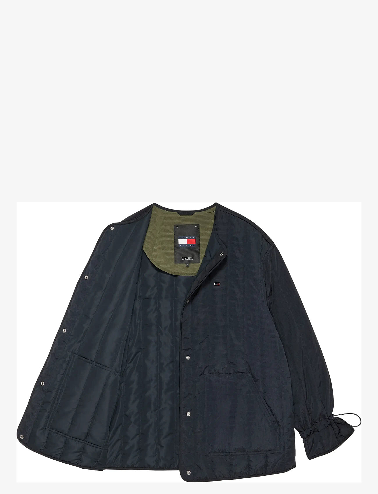 Tommy Jeans - TJW VERTICAL QUILT LINER EXT - kevadjoped - dark night navy - 2