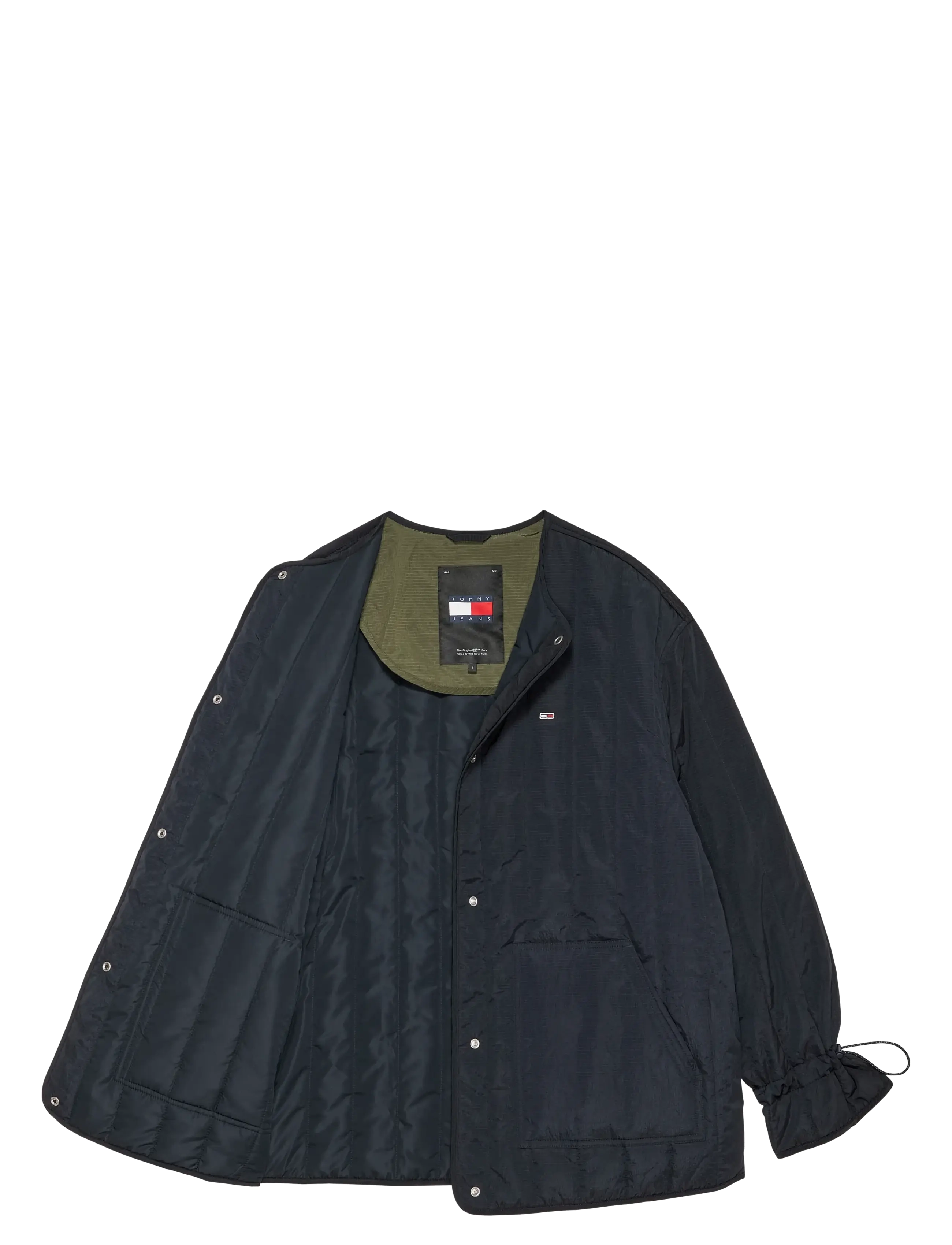 Tommy Jeans - TJW VERTICAL QUILT LINER EXT - frühlingsjacken - dark night navy - 2
