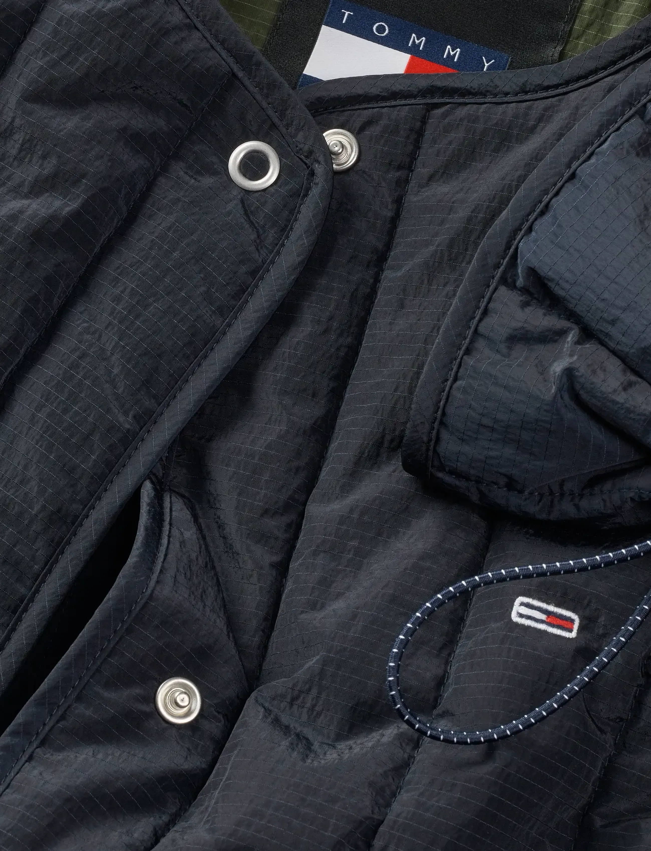 Tommy Jeans - TJW VERTICAL QUILT LINER EXT - frühlingsjacken - dark night navy - 3