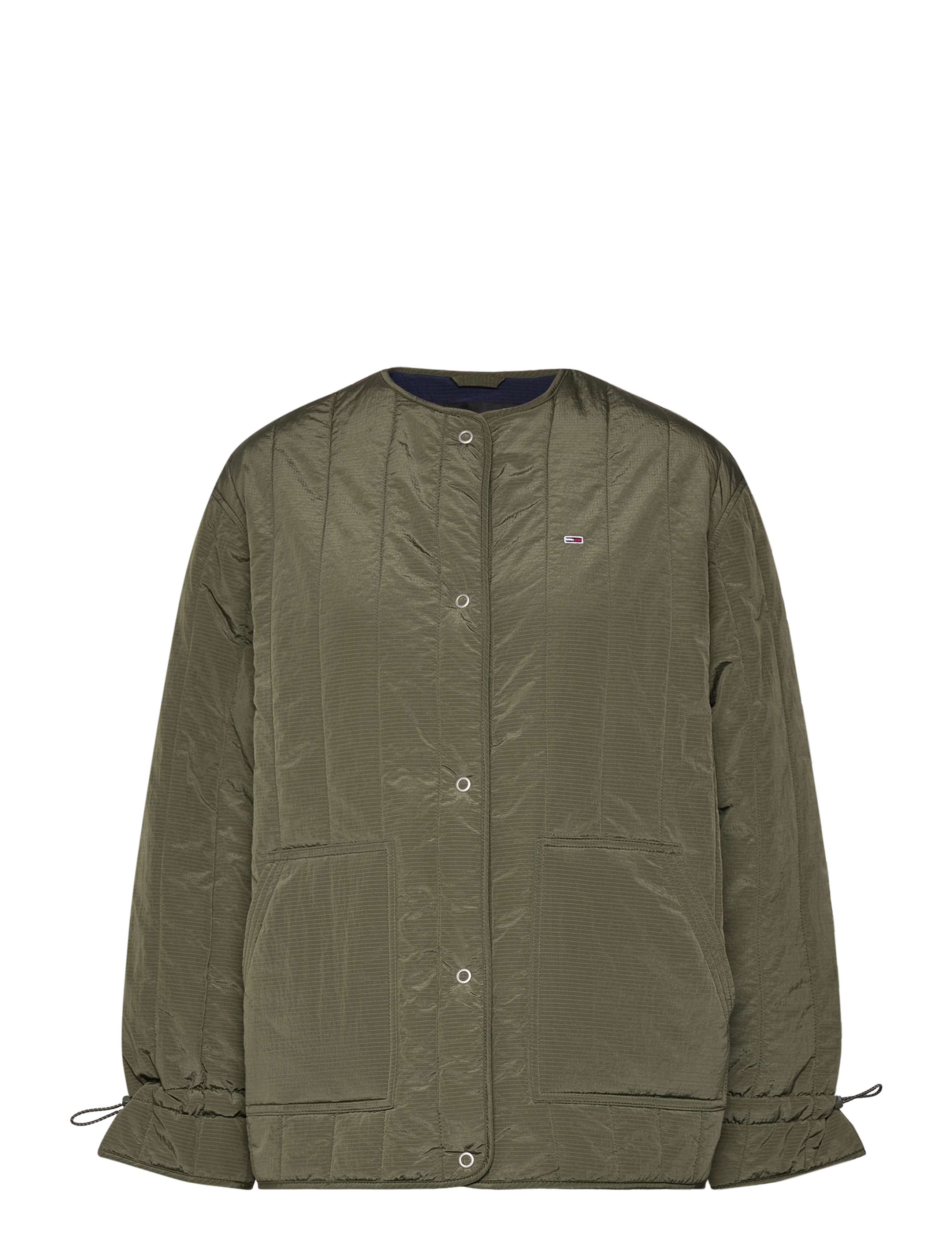 Tommy Jeans TJW VERTICAL QUILT LINER EXT - Tommy Jeans - UTILITY OLIVE / khaki/green
