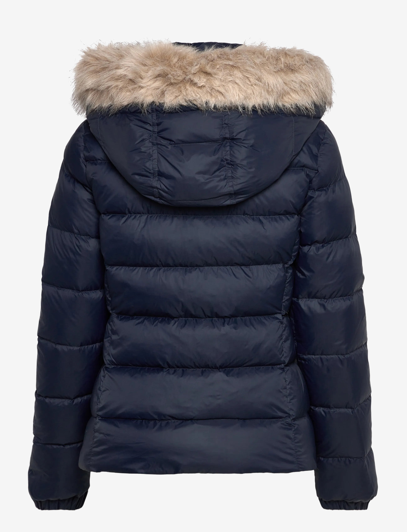 Tommy Jeans - TJW BASIC HOODED DOWN JACKET EXT - overtøj - dark blue - 1